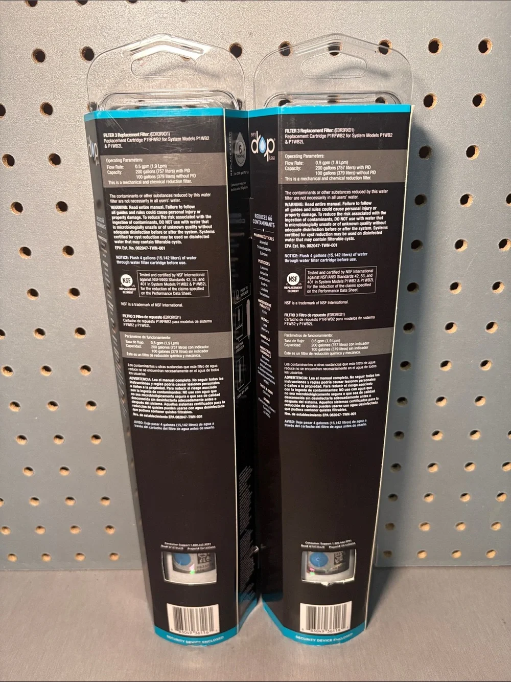 Everydrop EDR3RXD1 Ice Water Refrigerator Filter 3 NEW x2 Whirlpool Maytag Jenn